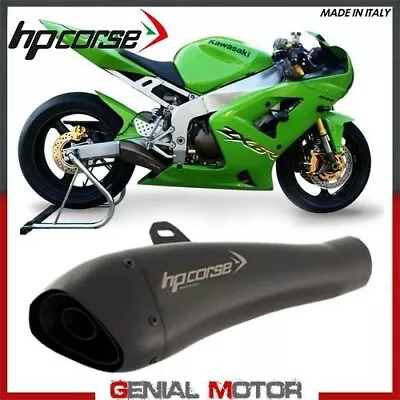 Exhaust Hp Corse Hydroform Black Kawasaki Zx 6 R 2003 > 2004 • $472.52